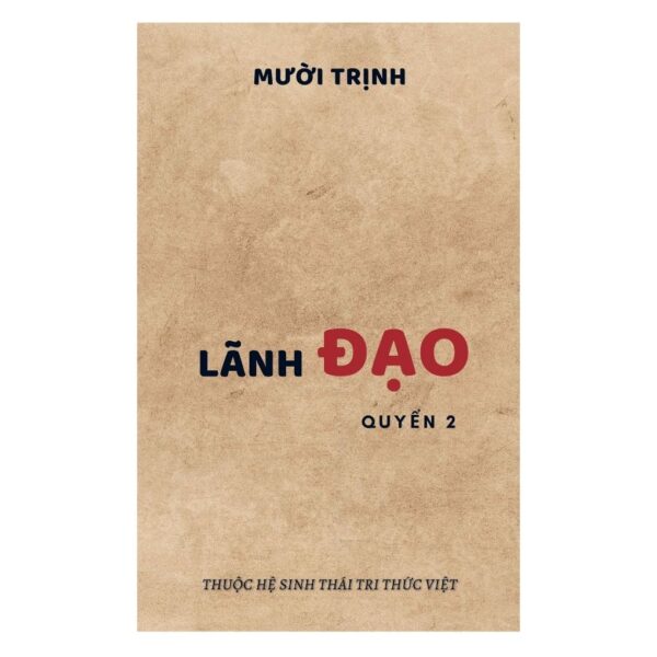 PTDN-02: LÃNH ĐẠO